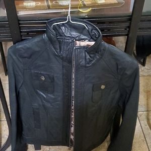 Leather jacket
